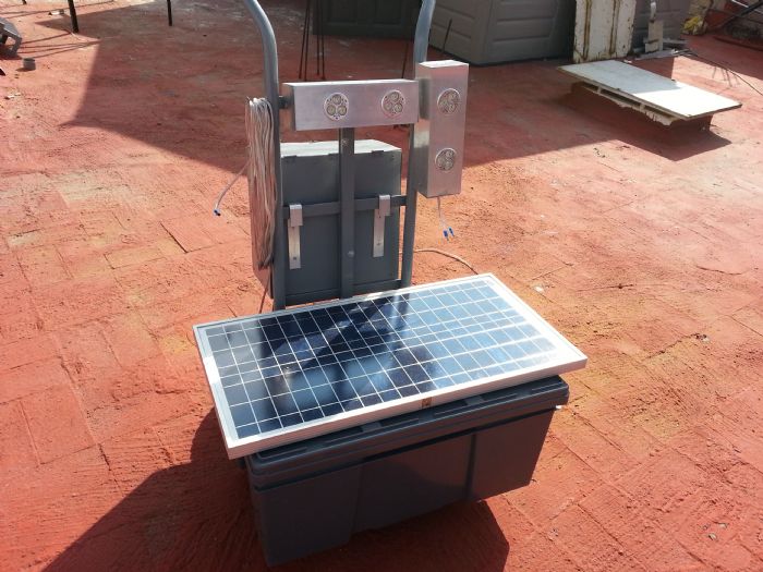 Diablito con Lampara Solar